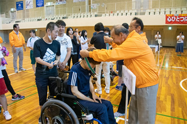 親睦・交流「ボッチャ大会」