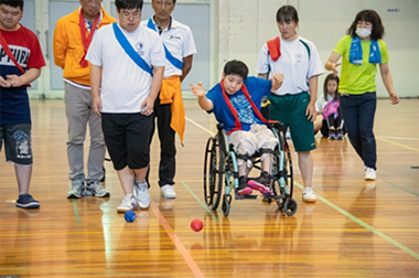 親睦・交流「ボッチャ大会」